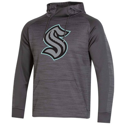 NHL Seattle Kraken Men's Poly Tonal Logo Hoodie - S