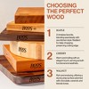 John Boos Wide 1.5 Inch Thick Reversible Cutting Board Block with Two Sided Hand Grips , 18 x 12 x 1.5 Inches - 4 of 4