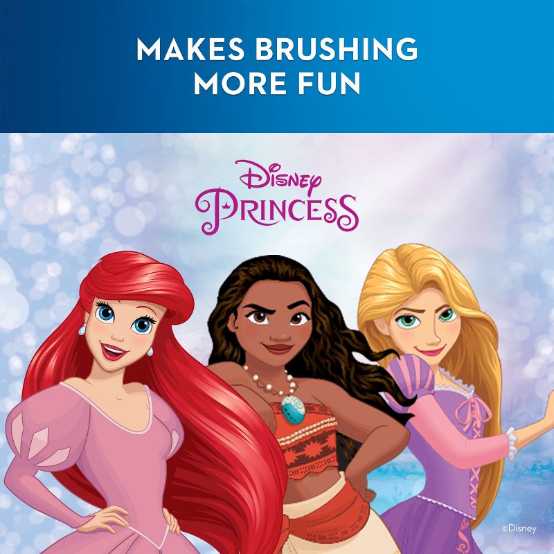 Oral-B Kids Disney Princesses Electric Toothbrush for 3+ Kids, 5 of 13