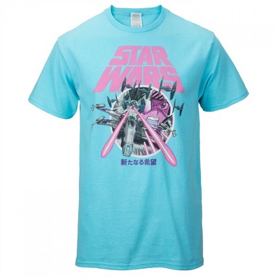 Adult Star Wars A New Hope Pastel Japanese Art T-Shirt
