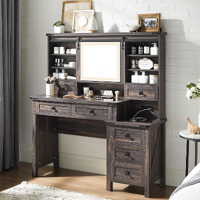dark rustic oak