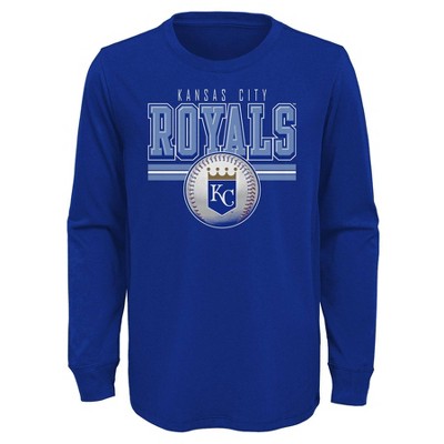 Mlb Kansas City Royals Boys Long Sleeve T shirt Xl Target