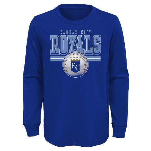 MLB Kansas City Royals Boys' Long Sleeve T-Shirt - image 1 of 1