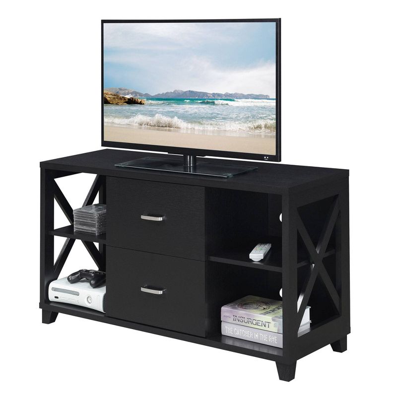 Oxford Deluxe 2 Drawers TV Stand for TVs up to 52" - Breighton Home, 4 of 8