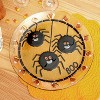 Gallerie II Spider Fused Glass Halloween Platter - 2 of 2