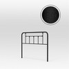 eLuxury Baldwin Metal Headboard - 3 of 4