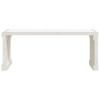 vidaXL Patio Bench, Extendable, White 83.7"x15.9"x17.7" Solid Wood Pine - 4 of 4