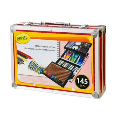 145pc Art Set with Metal Case - Modern Wonder