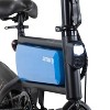 GOTRAX Adult Shift S2 14" Step Over Electric Folding Bike - Black - 3 of 4