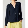 Women's Lisette Button Down Blouse - current air - 2 of 4