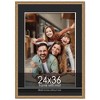 PosterPalooza | Gold Frame with Black Photo Mat, UV Acrylic Front, Foam Board Backing, 60 Sizes Available - 2 of 4