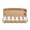 Okuna Outpost 18 Pack Paper Egg Cartons for 12 Chicken Eggs, 50 Self-Adhesive Labels, 1 Roll of Jute String, Brown - 4 of 4
