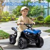 Kids ATV 4-Wheeler  Toy – Electric Quad Car with Simple Foot Pedal Control & Realistic Design for Toddlers - 2 of 4