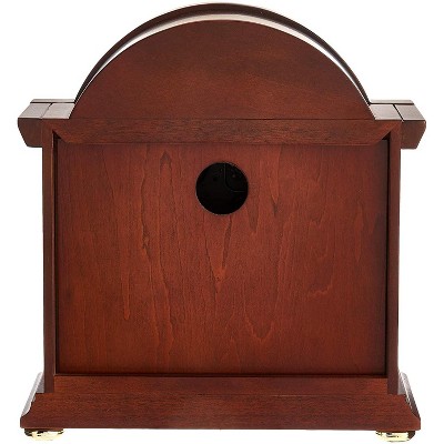 Seiko Sayo Brown Wooden Quartz Chime Mantel Clock