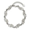 Black Bow Jewelry Stainless Steel USC Trojans NCAA charm Bracelet 8.5 Inch - 2 of 4