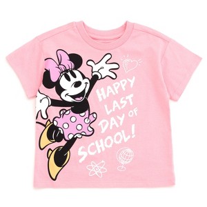 Disney Minnie Mouse Valentines Day St. Patrick's July 4th Halloween Christmas School Girls T-Shirt Little Kid to Big - 1 of 4