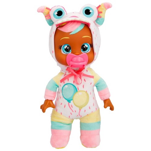 Cry Babies Newborn Coney Interactive Baby Doll with 20+ Baby Sounds and  Interactive Bracelet - Kids Ages 18 months and up