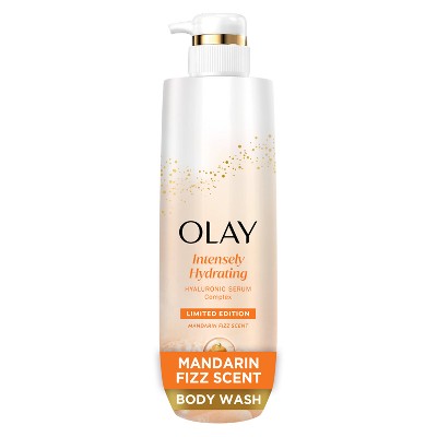 Olay Intensely Hydrating Body Wash with Hyaluronic Serum Complex - Mandarin Fizz - 20 fl oz