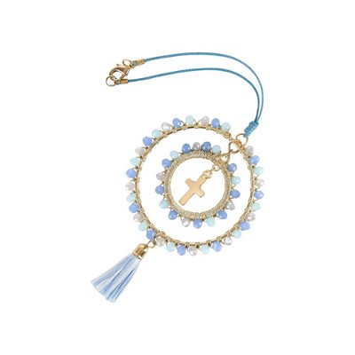 TruAIR Elegant Cross Decoration For Car Mirrors