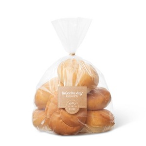 White Kaiser Dinner Roll - 16.5oz/6ct - Favorite Day™ - 1 of 3