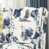 Modern Wingback Chair with High Back and Birch Wood Legs, Upholstered Accent Chair for Living Room or Bedroom, Christopher Knight Home Arm Chair - 4 of 4