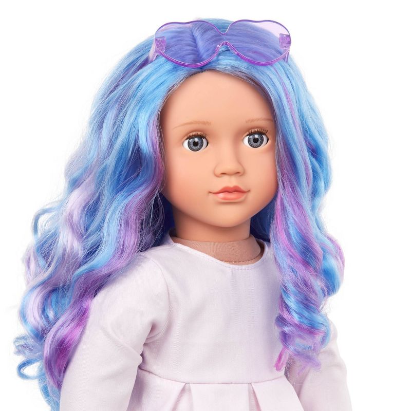 Our Generation Veronika 18&#34; Fashion Doll with Blue/Purple Hair, 4 of 11