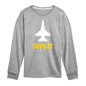 Boys' - Instant Message - Pilot Co Long Sleeve Graphic T-Shirt - 1 of 4