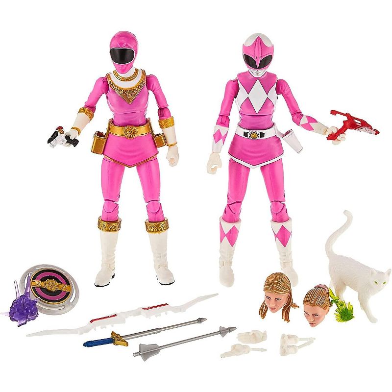 Hasbro Power Rangers Lightning Collection 6 Inch Zero & Mighty Morphin Pink Ranger, 1 of 5