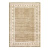 Modern Bordered Rug Non Slip Low Pile Area Rugs for Living Room, Machine Washable Area Rugs Soft Throw Rugs - 3 of 4