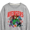 Boys' - Marvel - Avengers Collegiate Toddler And Youth Long Sleeve Graphic T-Shirt Long Sleeve Graphic T-Shirt - 2 of 4