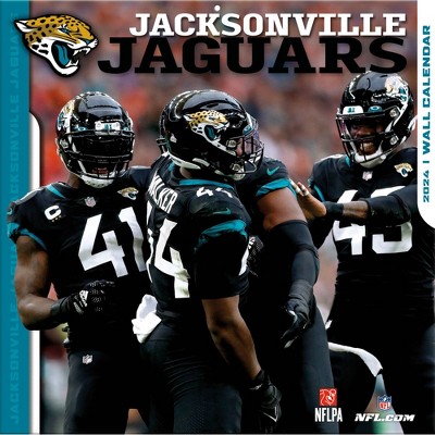 Nfl Jacksonville Jaguars Logo Series 31.5 X 12 Desk Pad : Target