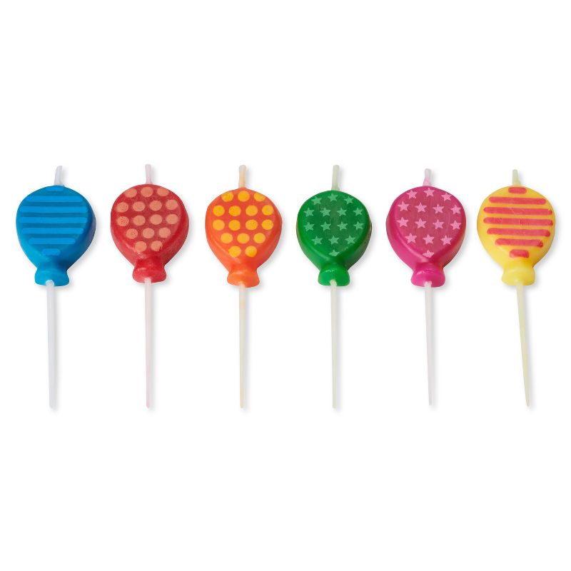 Toothpick Birthday Candles &#39;Balloon&#39; - PAPYRUS, 1 of 5