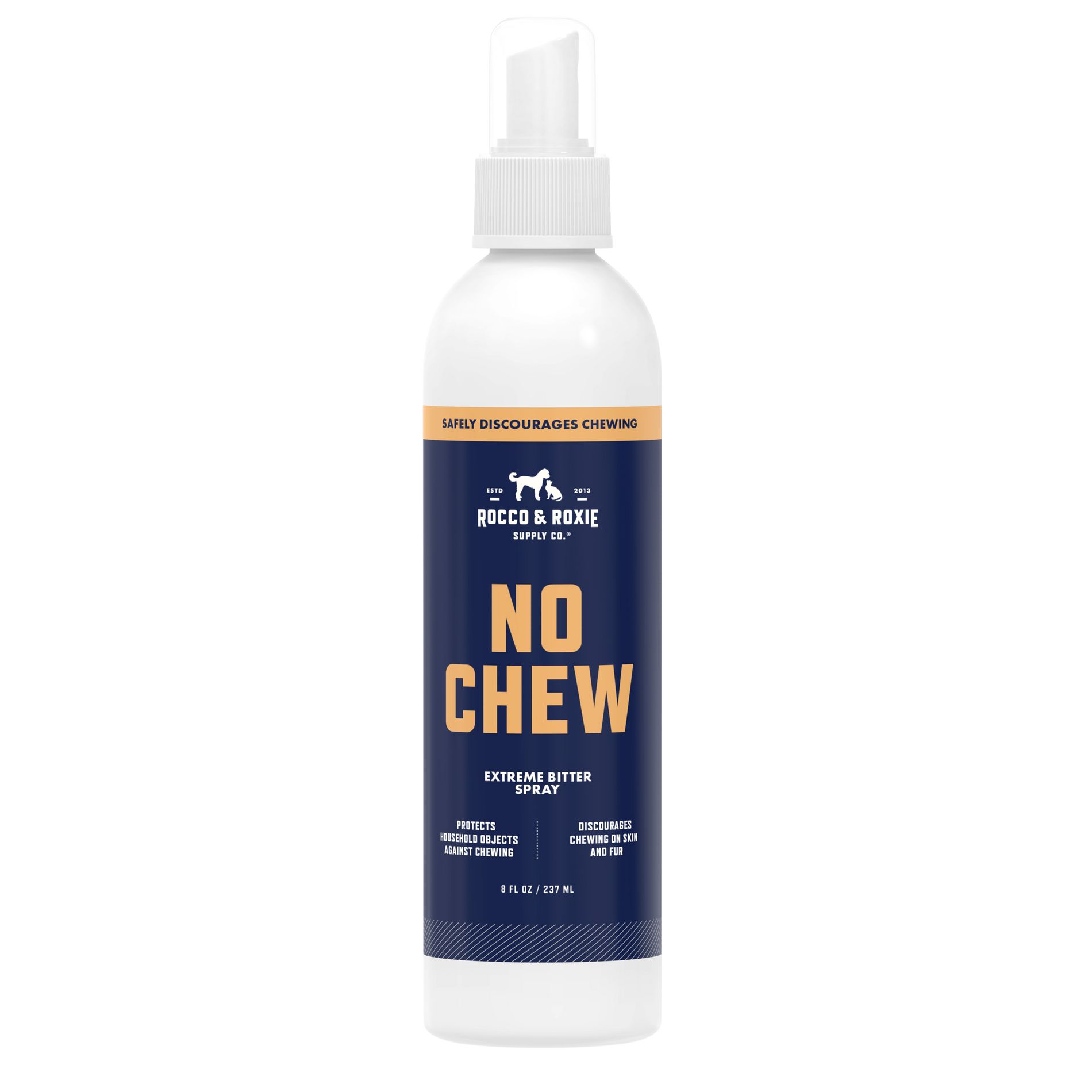 Rocco & Roxie Dog Bitter Spray Deterrent Anti Chew Repellent - 8oz: Pet Training Accessories, All Ages, Cat Dog