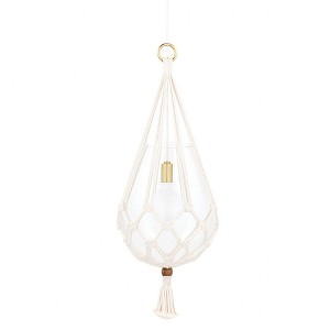 Mitzi Tessa 1 - Light Pendant in  Aged Brass/Natural Clear Shade - 1 of 4