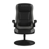 RESPAWN,800 Gaming Chair Floor, Swivel  Rocker Gaming Chair, High Back - Glossy Gray - 2 of 4