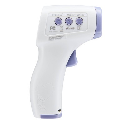 HoMedics No Contact Infrared Digital Thermometer for Body, Food, Liquid, and Room