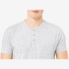X RAY Men's Basic Henley Neck Short Sleeve T-Shirt - 3 of 3
