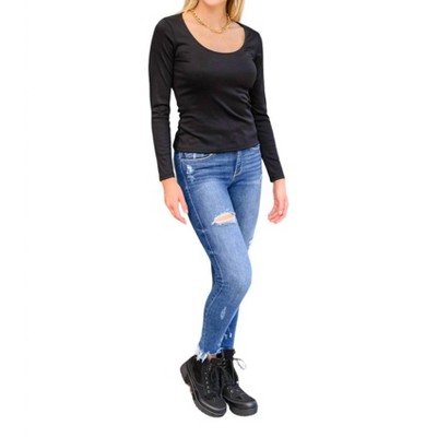 Women's Can You Believe It Basic Top - mittoshop