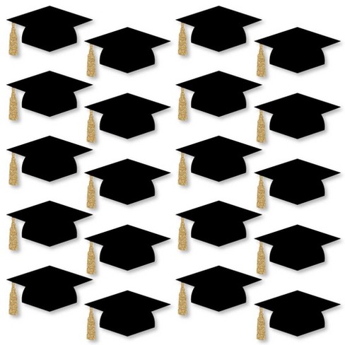 Big Dot Of Happiness 2024 Gold Graduation Decorations - Diy Party