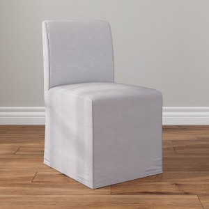 Chesnee Dining Chair with Long Slipcover - 1 of 4