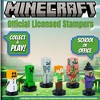 Mine Craft Self-Inking Stampers | Deluxe 5 Pack Collector Sets Game Signature Style Mine Craft Characters Alex Collection - 3 of 4