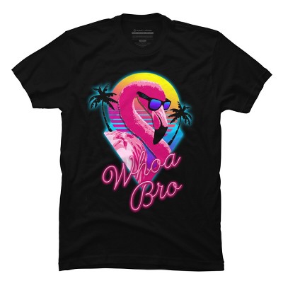 Men's Design By Humans Whoa Bro By tararisingnc T-Shirt