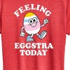 Women's - Instant Message - Feelin Eggstra Short Sleeve Graphic T-Shirt - 2 of 4