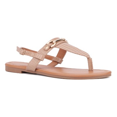 New York & Company Women's Angelica Flat Sandal