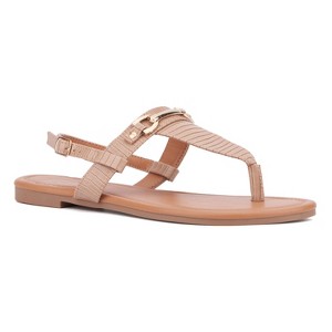 New York & Company Women's Angelica Flat Sandal - 1 of 4
