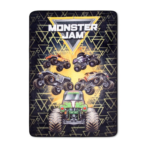 Monster Jam Twin Blanket Target