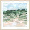 Amanti Art Blockbrush Valley II by June Erica Vess Framed Wall Art Print - 4 of 4