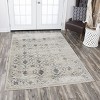 Rizzy Home Alora Decor Swagger Medallion Floral Rectangle Rug Natural - 2 of 4