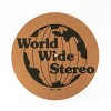 World Wide Stereo Record Care Kit with 12" 1979 Special Edition Cork Slipmat and Anti-Static Record Brush - 2 of 4