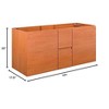 Modway Scenic 48" Double Sink Compatible (Not Included) Bathroom Vanity Cabinet - 3 of 4